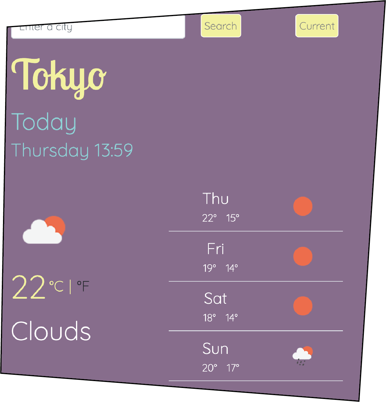 Weather-app picture